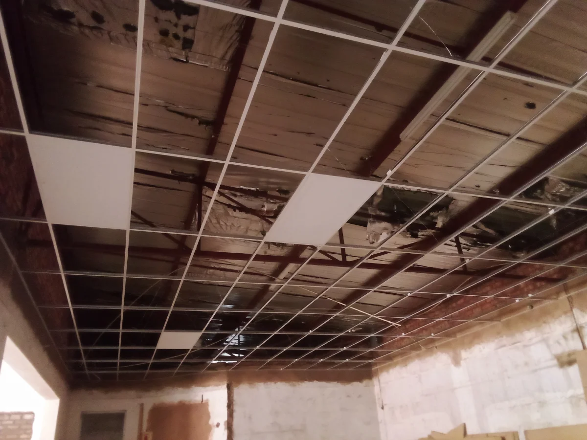 Ceiling and partition project 2
